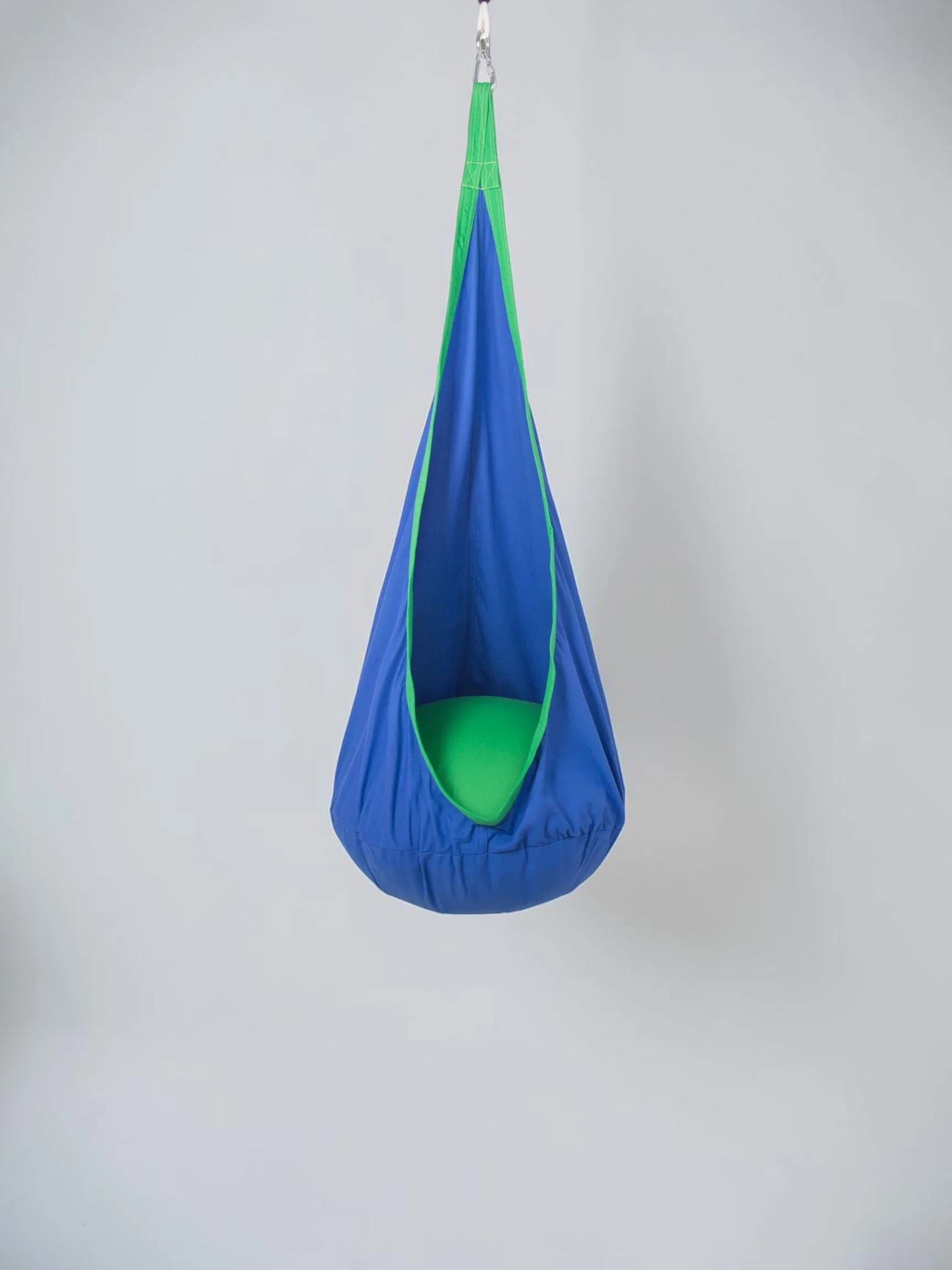 Minimalsave Sensory Swing Hammock Tear Drop Attachment Indoor Climbers Durable Canvas Material