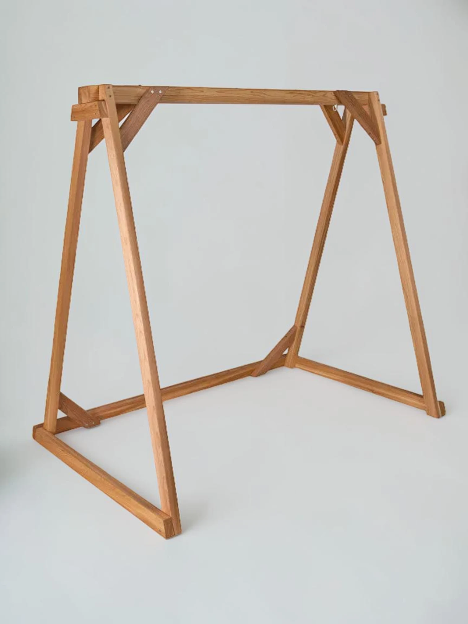 Minimalsave Porch Swing Stand A-Frame Western Red Cedar Wood 6-ft or 8-ft Heavy Duty