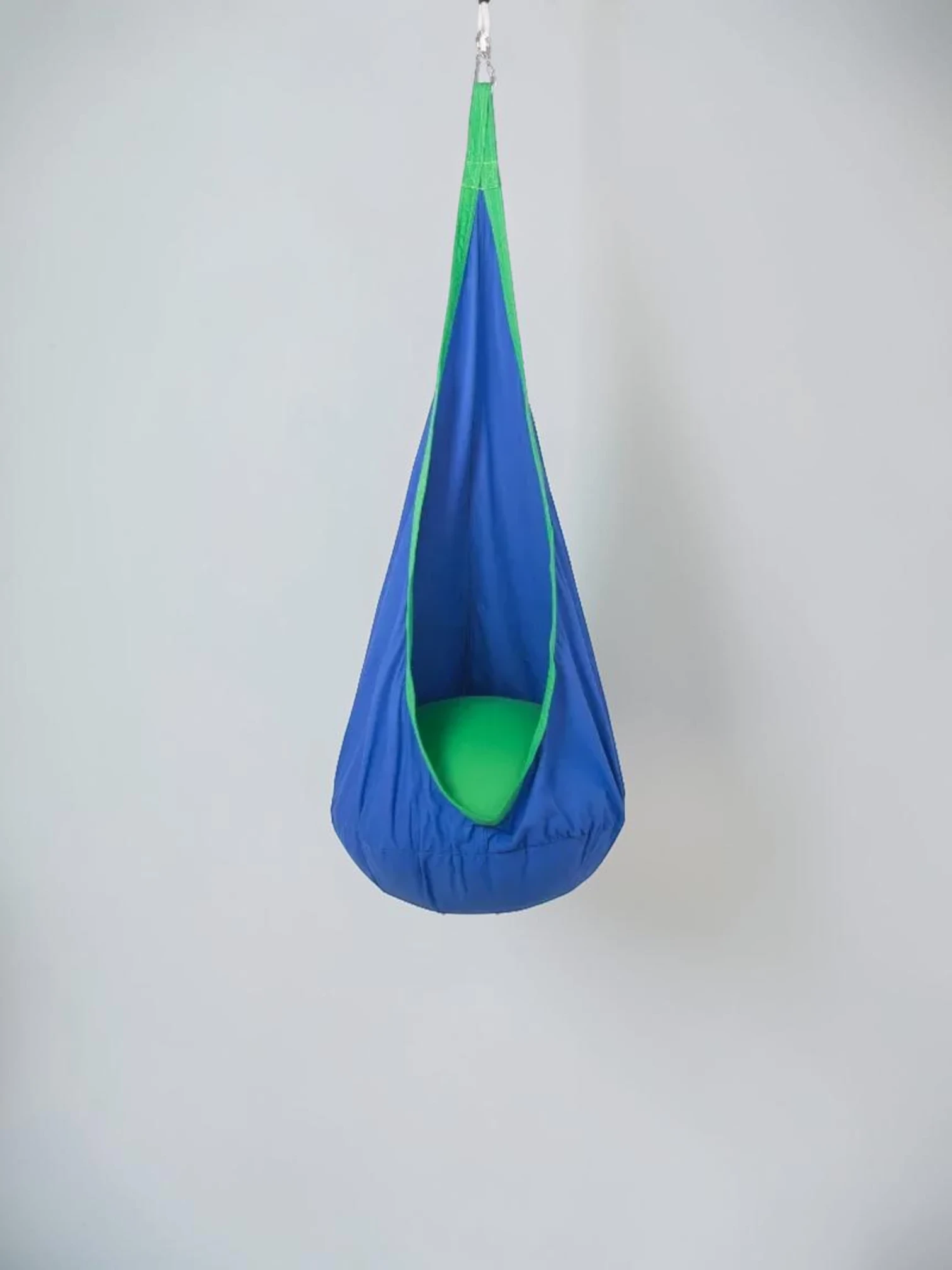 Minimalsave Kids Pod Swing Seat 100% Cotton Canvas Sensory Hammock Chair 150x70cm