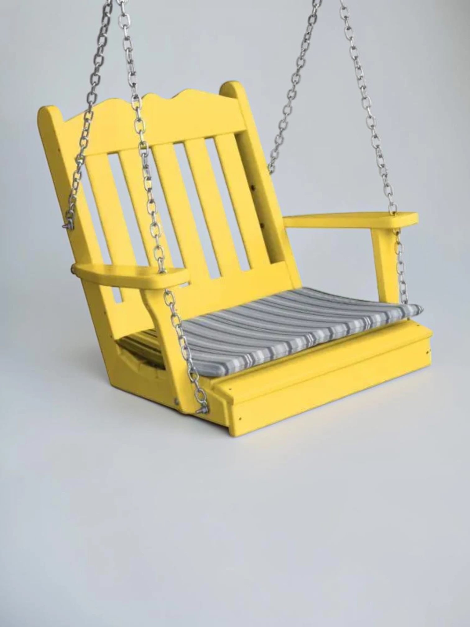 Minimalsave Royal English Chair Swing Recycled HDPE Poly 22-Inch Seat Width